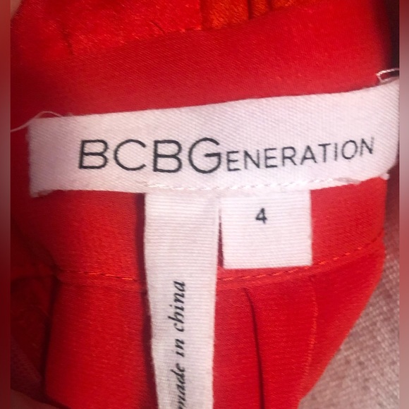 Red Sleeveless Asymmetrical Sleeveless Dress! - Picture 15 of 16